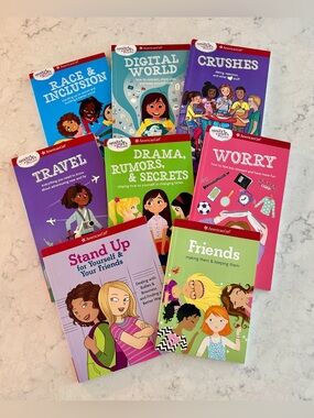American Girl Books (Set of 8) like NEW